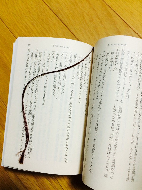 読書のお供 栞 をよく見てみよう