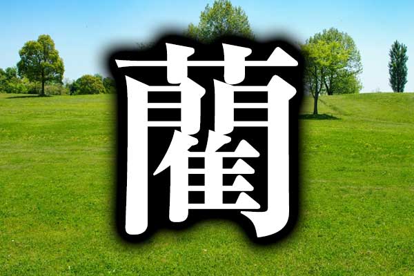 蕾 莨 苳 くさかんむりの漢字クイズ