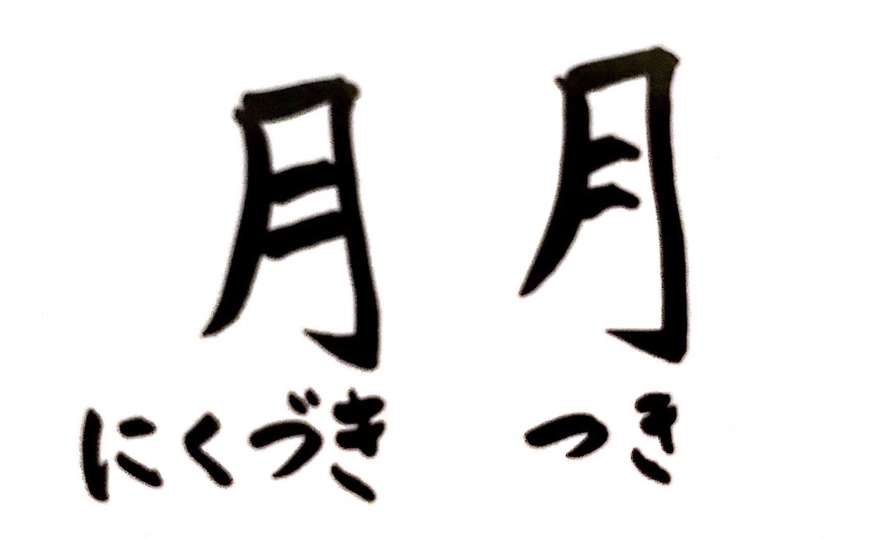 胸 とか 腹 とか なんで月なの 漢字の不思議