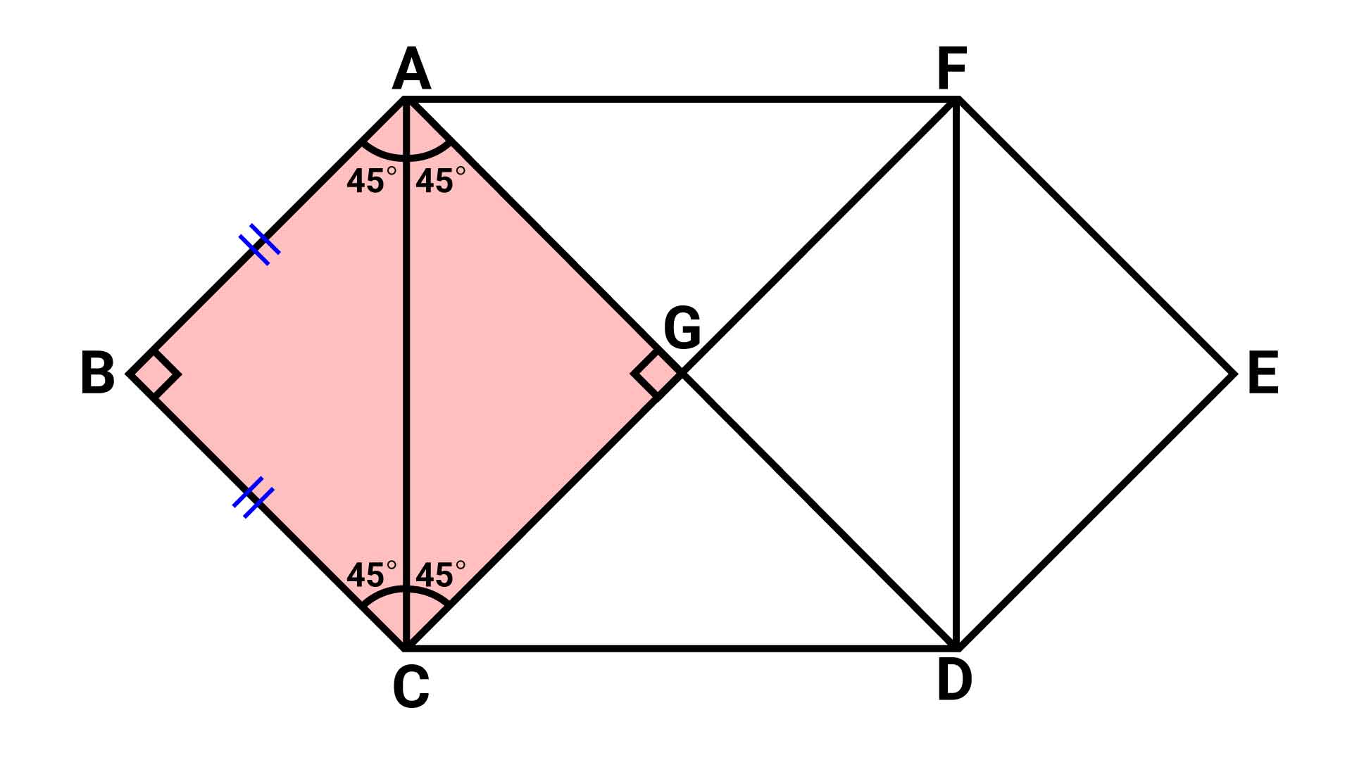 小学5年生で解ける 六角形の面積 の問題 1分以内に解けますか