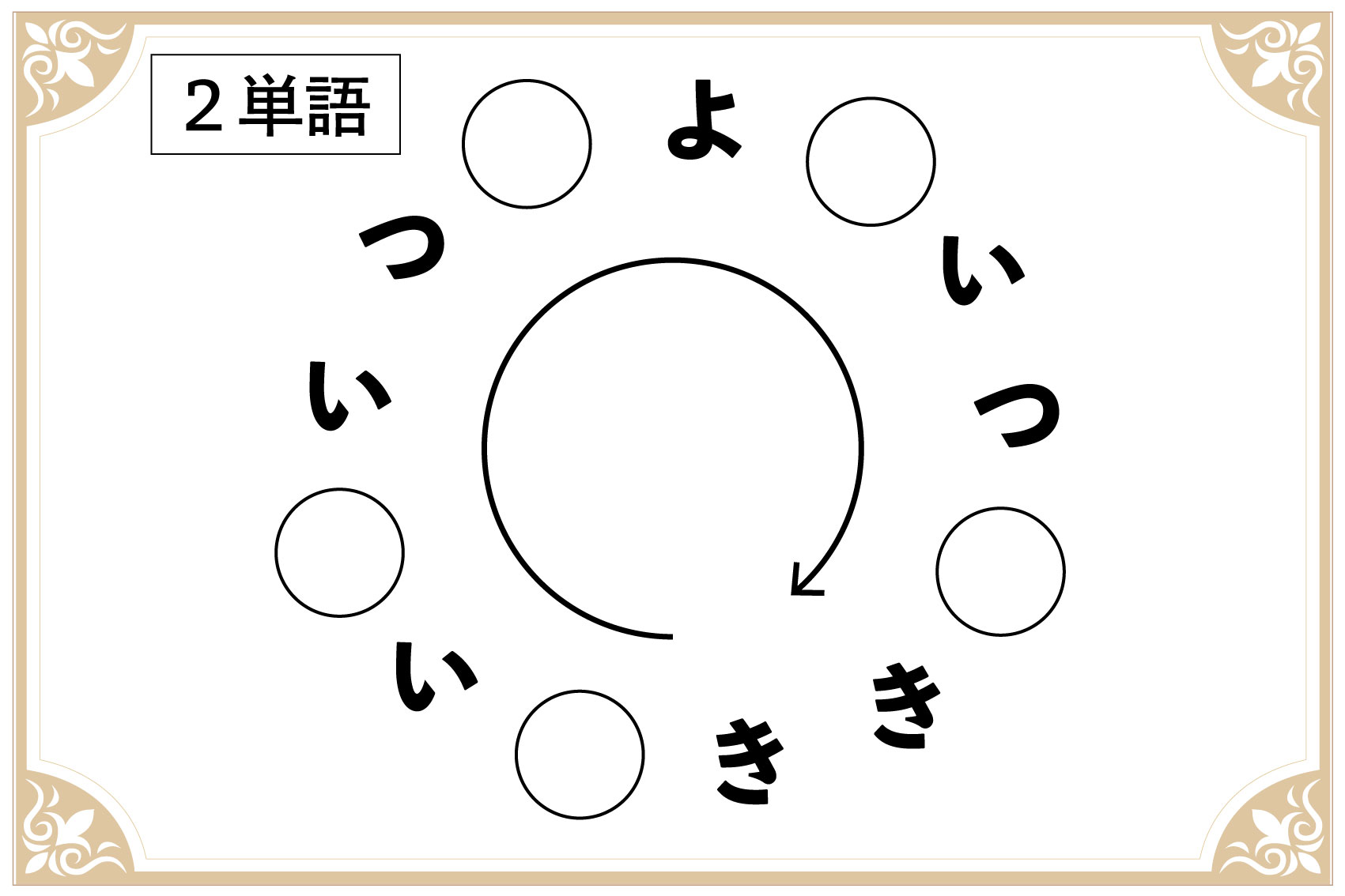 虫食いになった しりとり を解け 単語に隠された共通点は