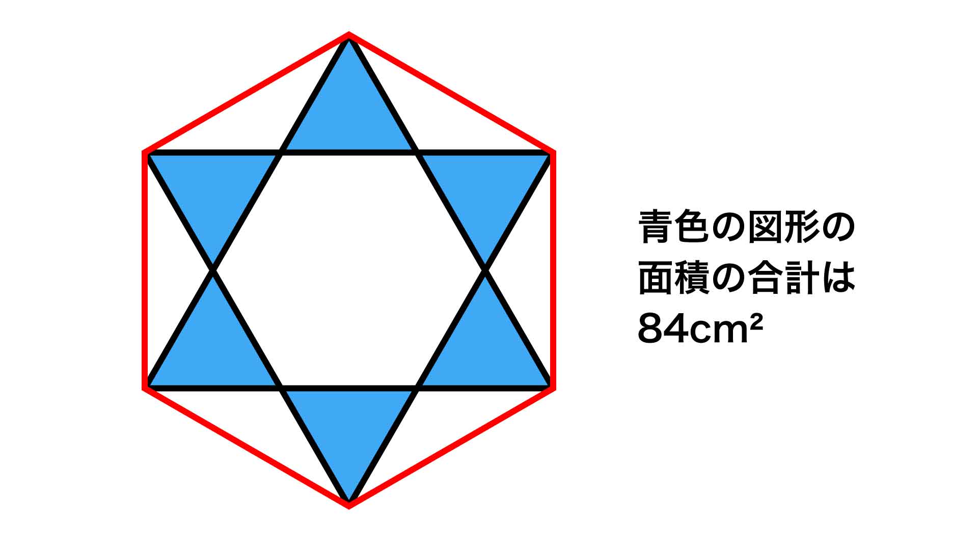 小学校5年生で解ける 正六角形の面積 の問題 あなたは解ける